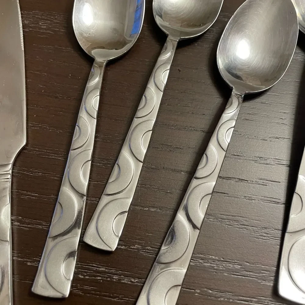 Pfaltzgraff 18/10 Garland Frost Extra Flatware Pieces